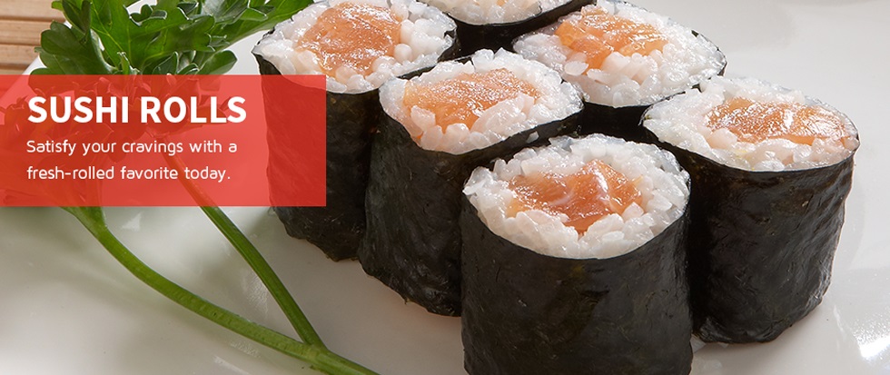 Fujisan Okami Spicy Surimi Roll Sushi - 6 Piece, Freshly Made Sushi